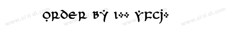 莫大毛筆 ORDER BY 1-- yFcj字体转换